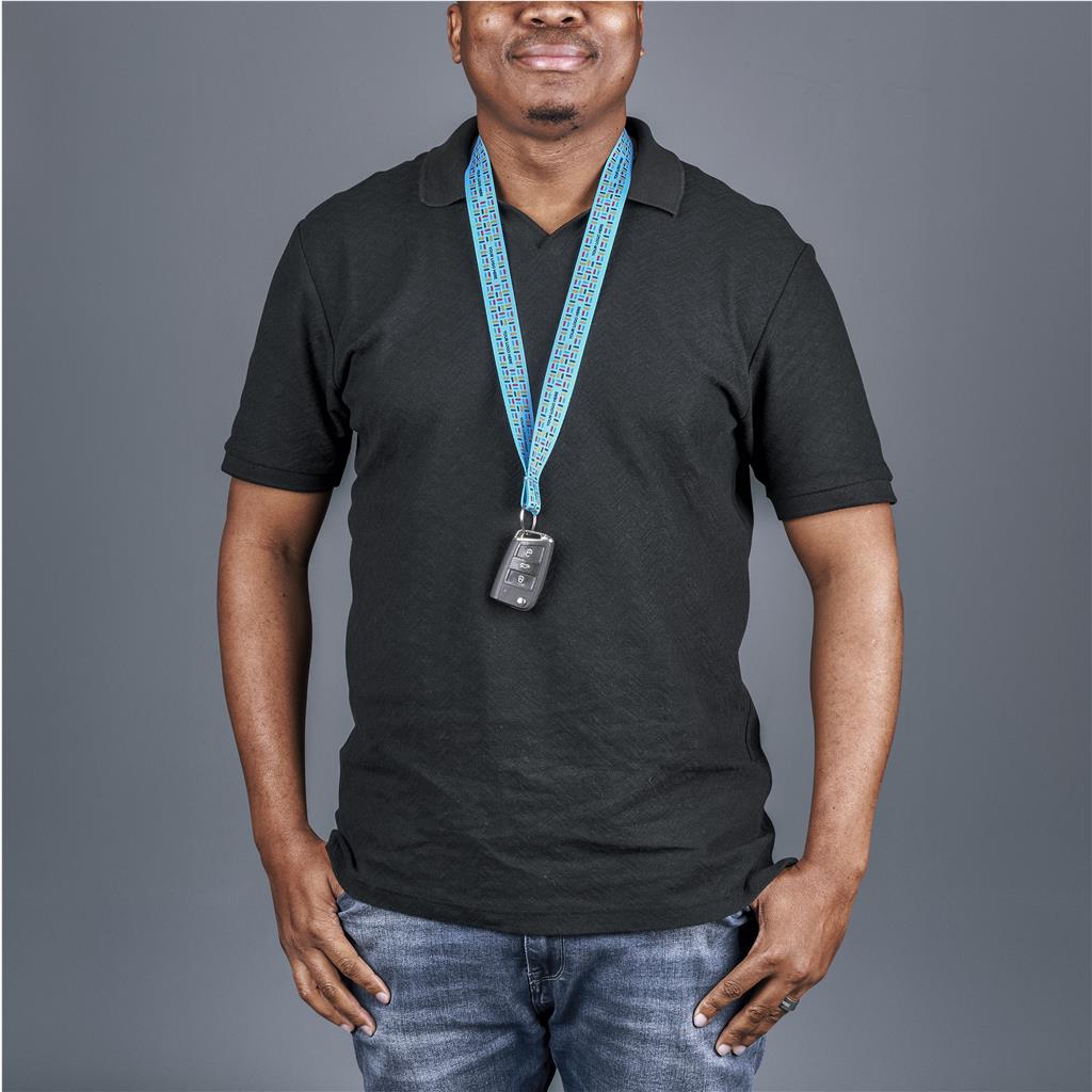 Tether Double-Sided Keyholder Lanyard - Sample