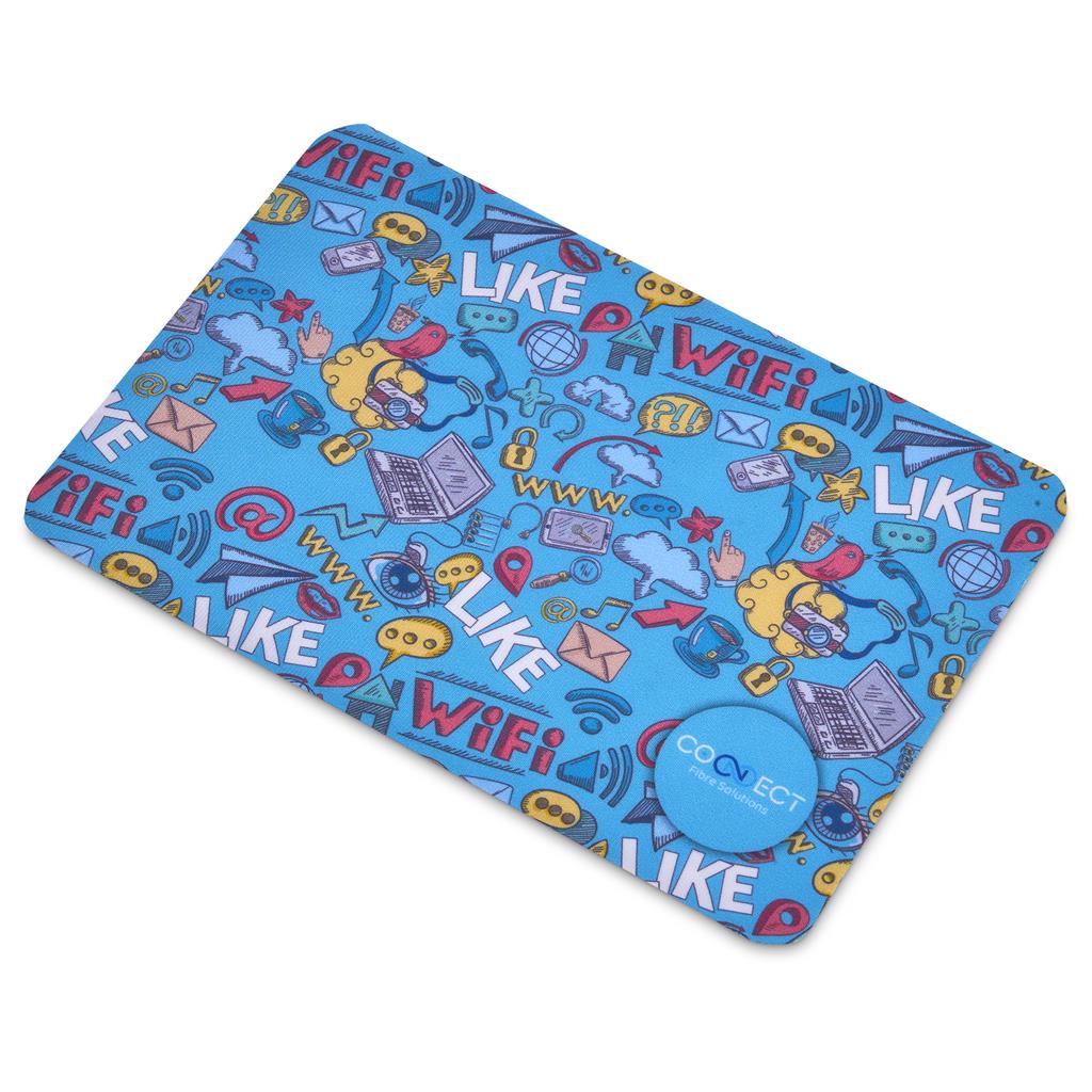 Pre-Production Sample Custom Sparkra Polyester Keyboard Protector Cloth