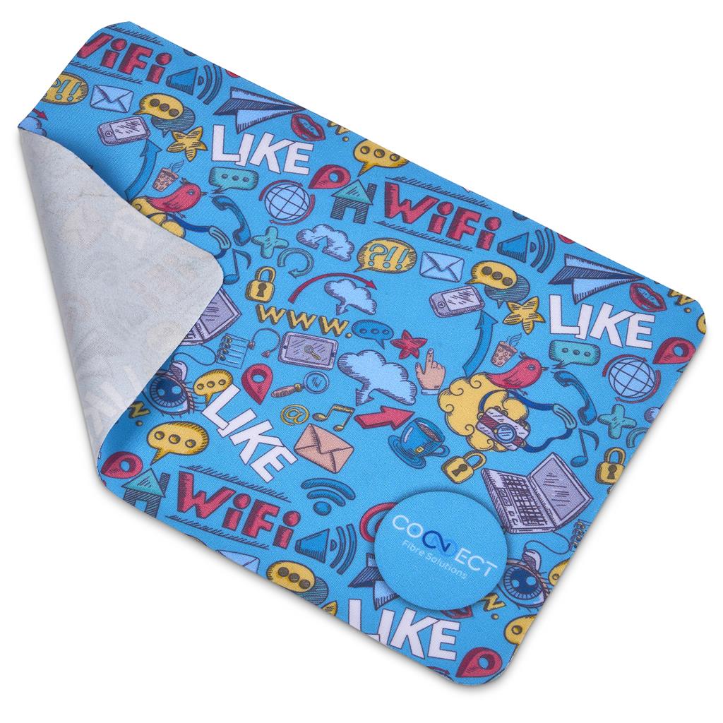 Pre-Production Sample Custom Sparkra Polyester Keyboard Protector Cloth