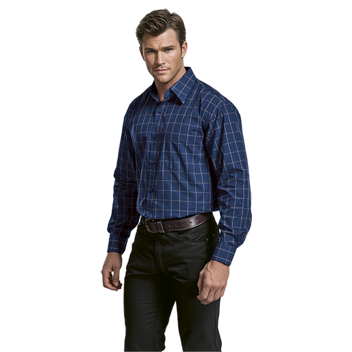 Metro Check Lounge Long Sleeve