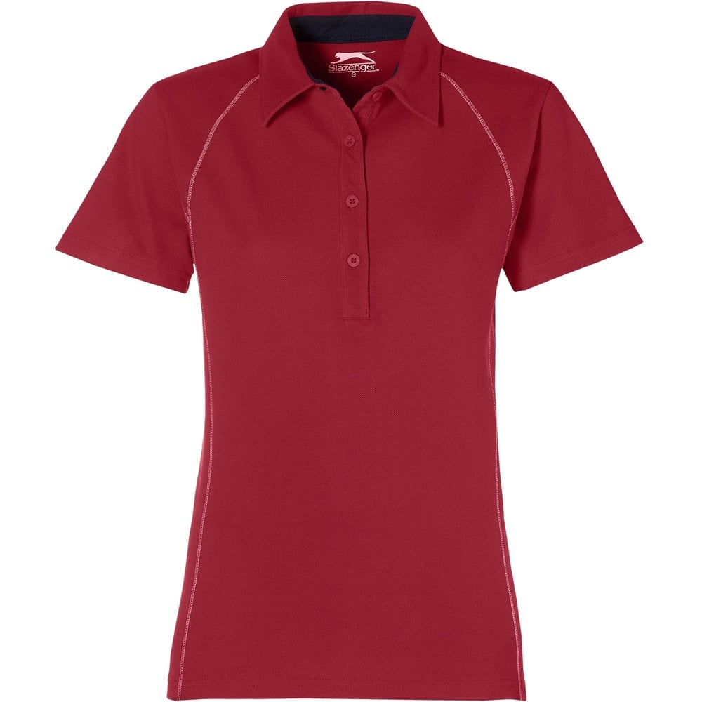 Ladies Victory Golf Shirt  - Black