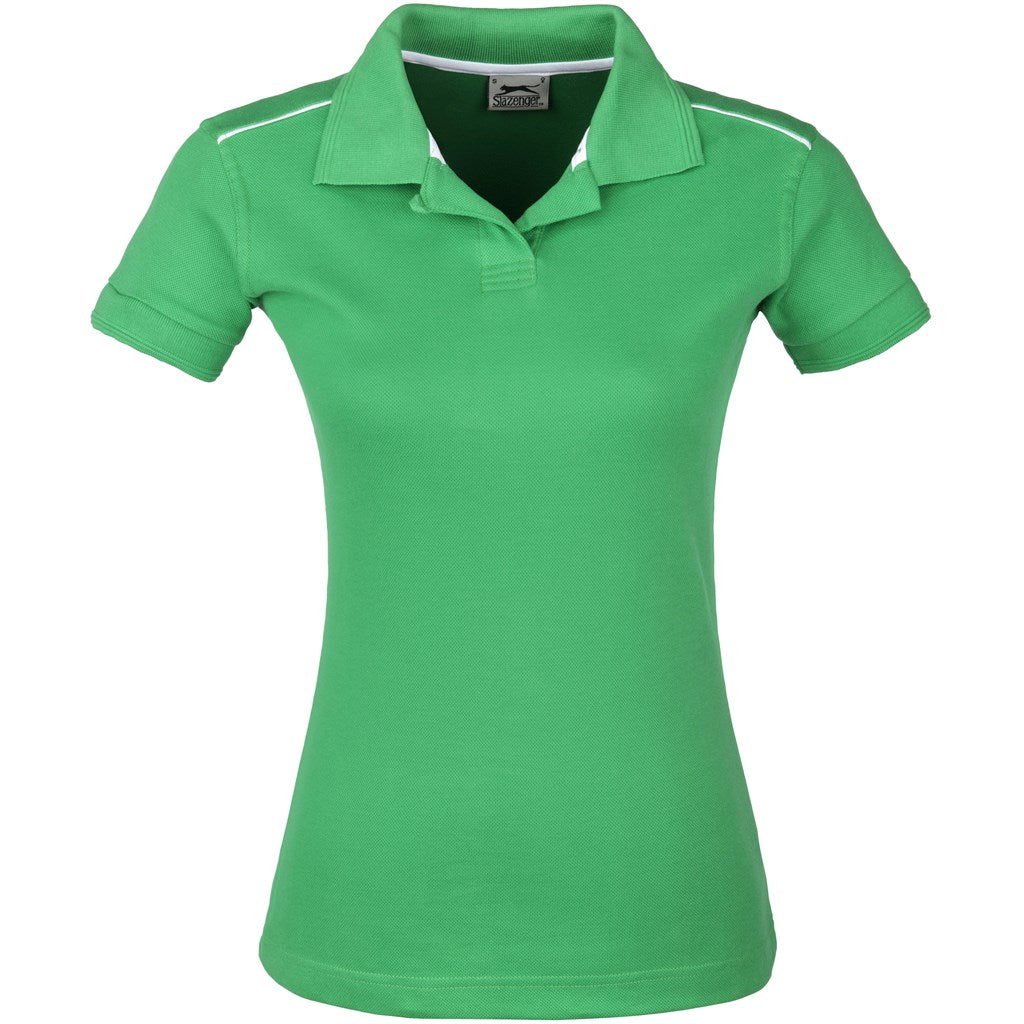 Ladies Backhand Golf Shirt  - Green