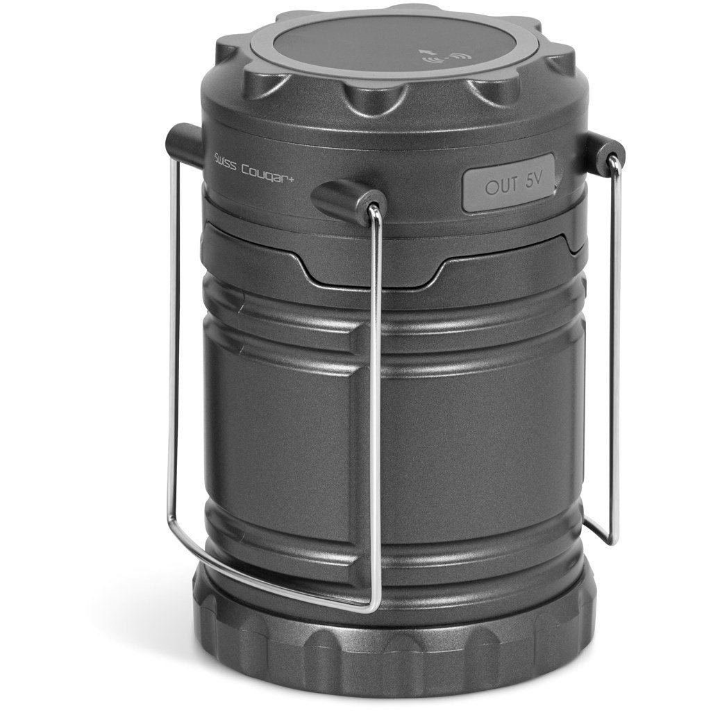 Cape Town Lantern & Wireless Charging Power Bank - 4,000mAh