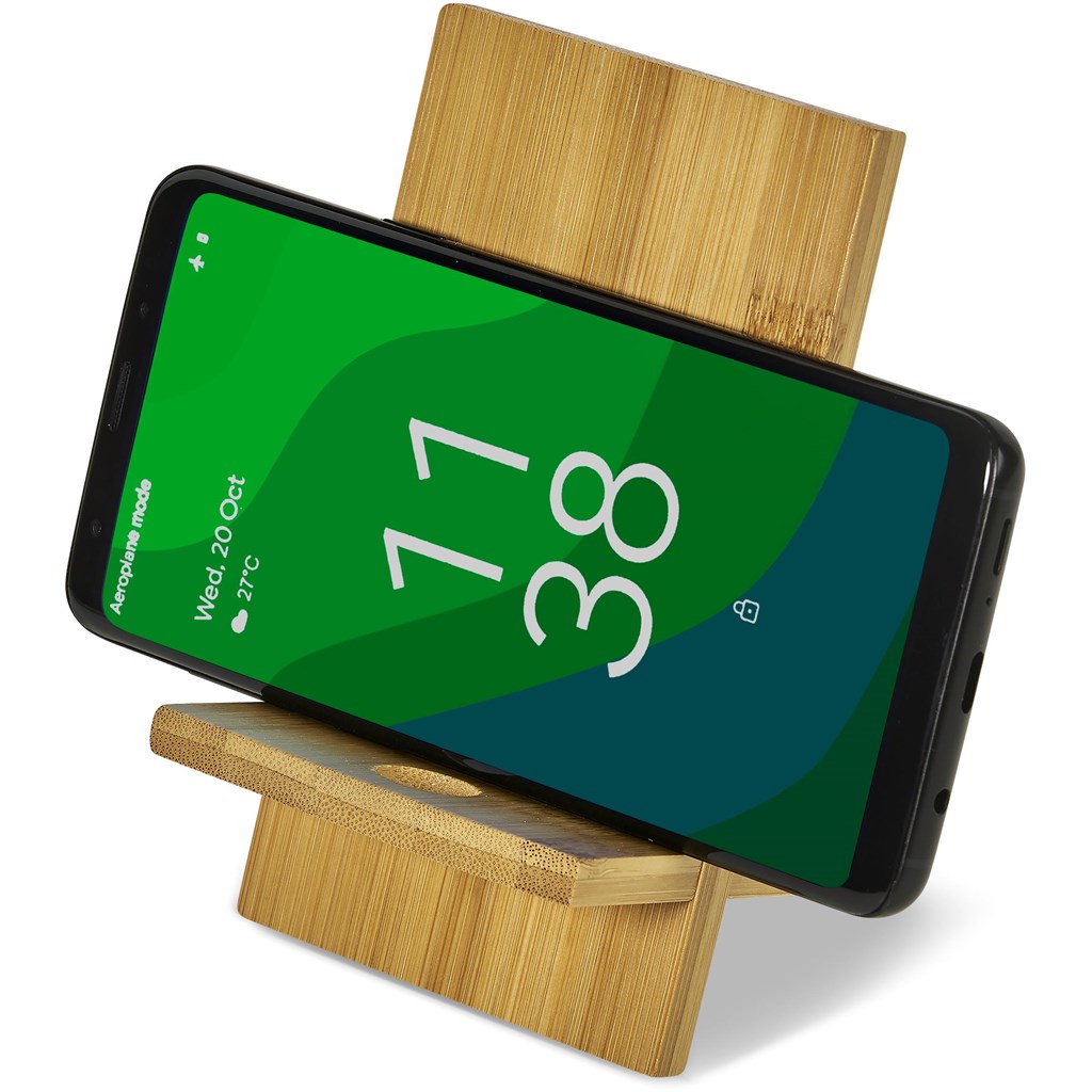 Ekslens Bamboo Phone Stand