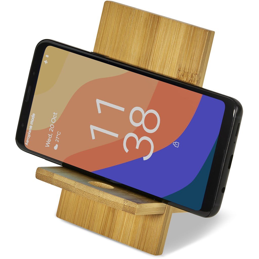 Ekslens Bamboo Phone Stand