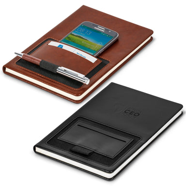 Ashburton Portage A5 Notebook-Black-BL