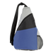 BB0143 - Three Tone Sling Bag Royal / STD / Regular - Shoppers and Slings