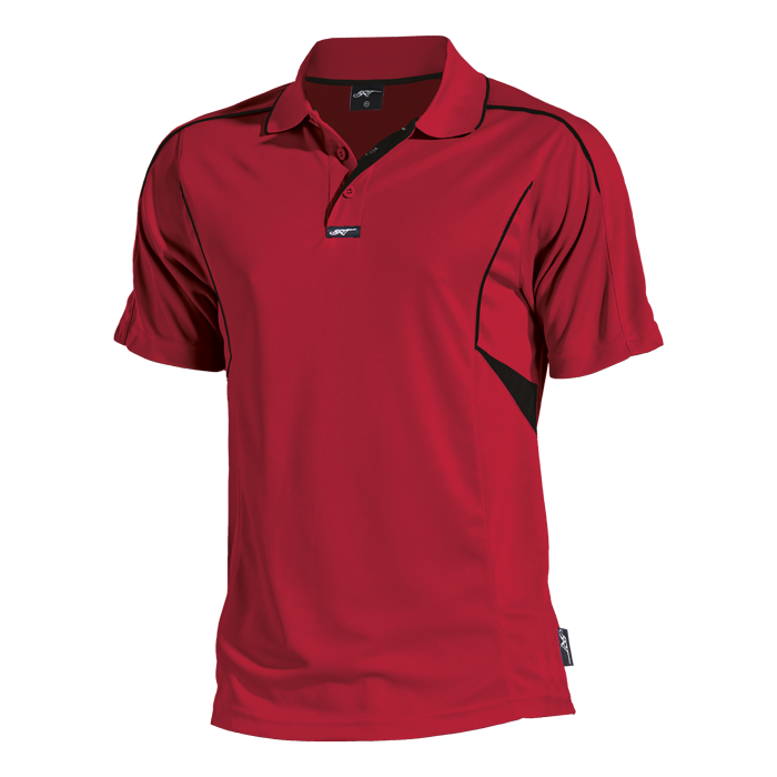 BRT Champion Golf Shirt Red/Black / XS / Last Buy - Shirts