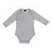 Creative Long Sleeve Baby Growers Grey / to 3months