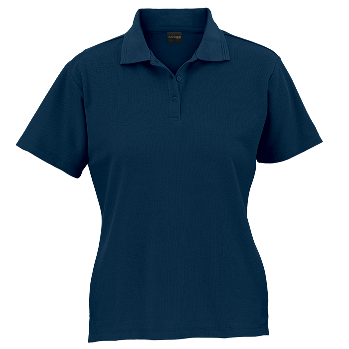 175g Pique Knit Golfer Ladies Navy / XS / Regular - Golf Shirts