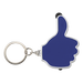 3 in 1 Thumbs Up Keychain with Stylus and LED Light Blue / STD / Regular - Keychains