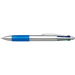 4 Colour Ballpoint Pen with Rubber Grip Blue / STD / Regular - Writing Instruments