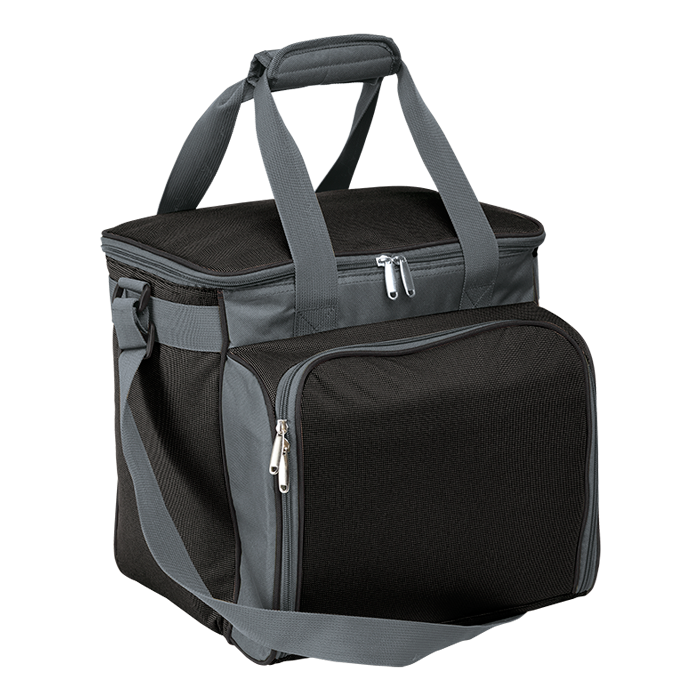 4 Person Picnic Cooler Black/Grey / STD / Last Buy - Outdoor