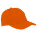 6 Panel Alloy Cap Safety Orange / STD / Last Buy - Caps