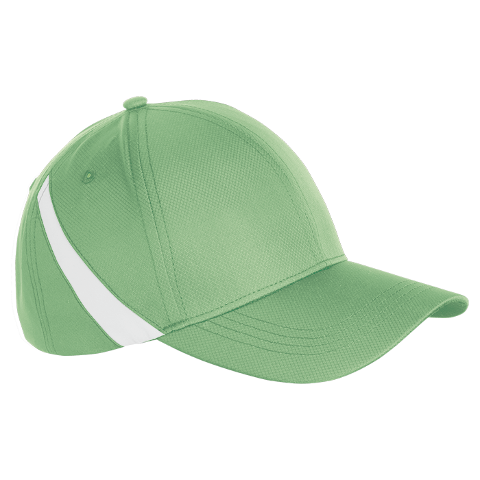 6 Panel Enzo Cap Vivid Green/White / STD / Last Buy - Caps