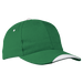 6 Panel Kingsley Cap Green/White / STD / Last Buy - Caps