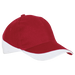 6 Panel Pro Spec Cap Red/White / STD / Last Buy - Caps