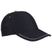 6 Panel Vibe Cap  Black/Grey / STD / Regular - Caps