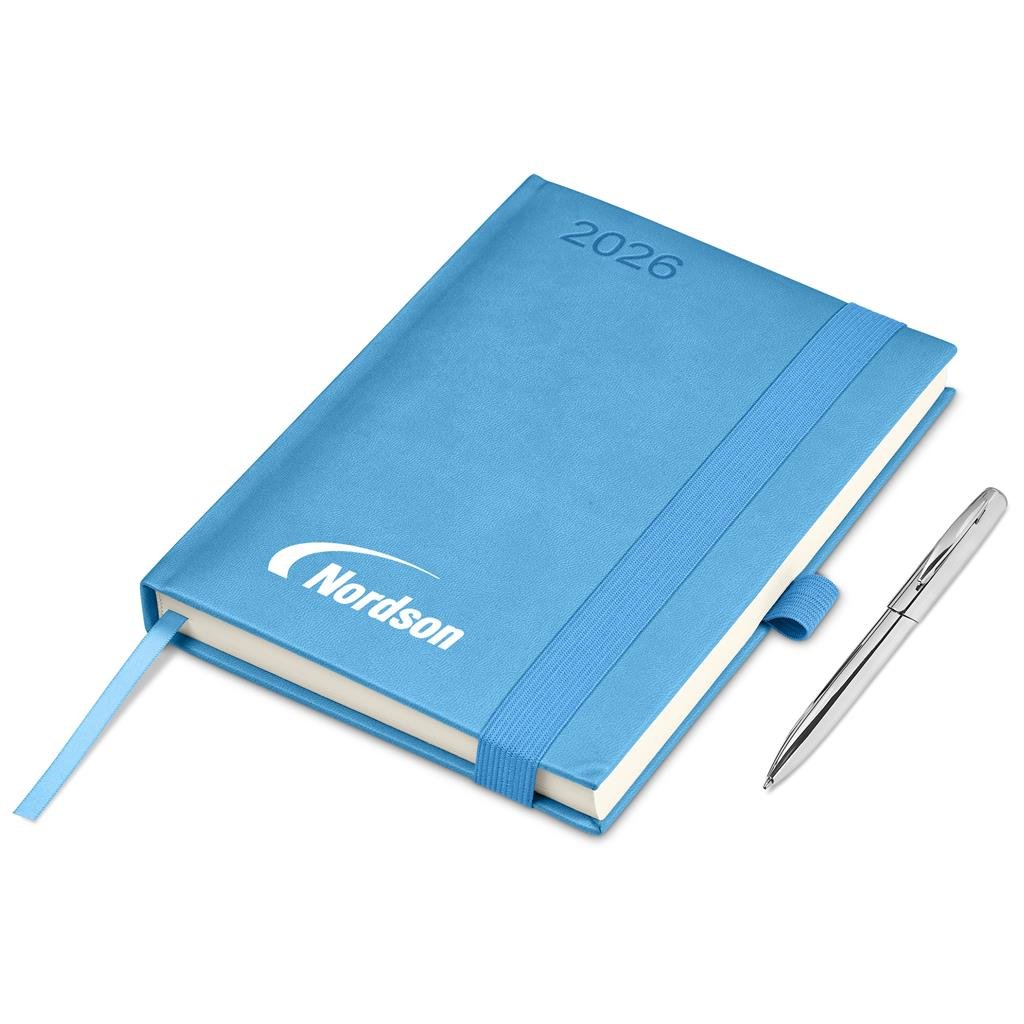 Advantage A5 2026 Diary & Cypher Pen Set - Diaries 2026,Diaries 2026,Diary Sets