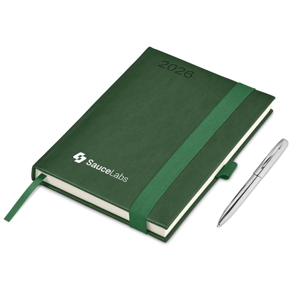 Advantage A5 2026 Diary & Cypher Pen Set - Diaries 2026,Diaries 2026,Diary Sets
