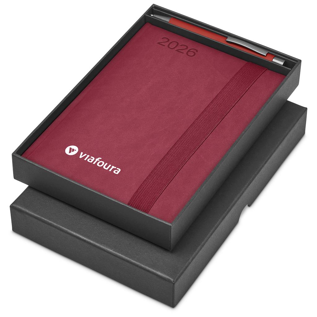 Advantage A5 2026 Diary & Omega Pen Set - Diaries 2026,Diaries 2026,Diary Sets