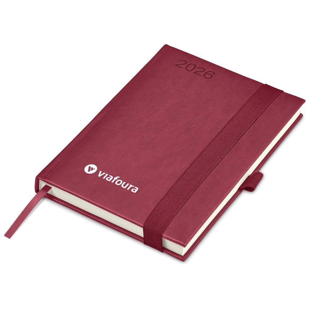Advantage A5 2026 Diary RED - Diaries 2026,Diaries