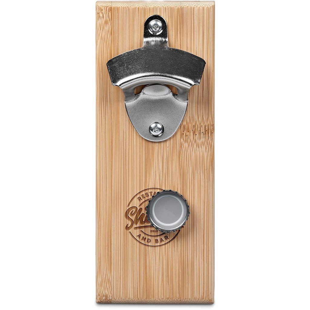 Akeru Bamboo Fridge Bottle Opener NATURAL - Bar Accessories,Bamboo Products,Home and Living