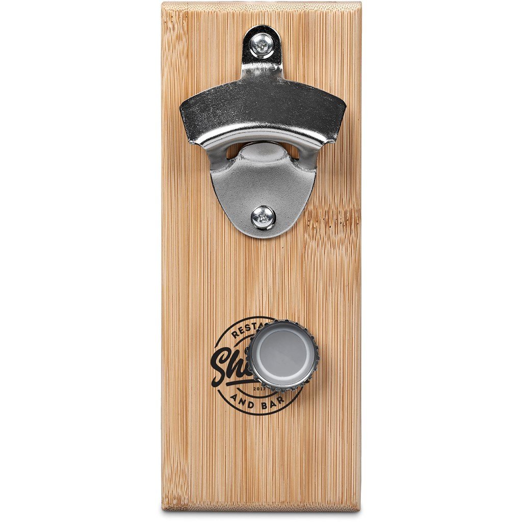 Akeru Bamboo Fridge Bottle Opener NATURAL - Bar Accessories,Bamboo Products,Home and Living