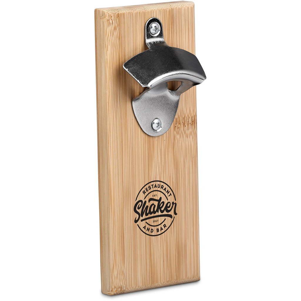 Akeru Bamboo Fridge Bottle Opener NATURAL - Bar Accessories,Bamboo Products,Home and Living