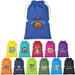 Allsorts Midi Cotton Drawstring Pouch-Gift Bags-Purple-P