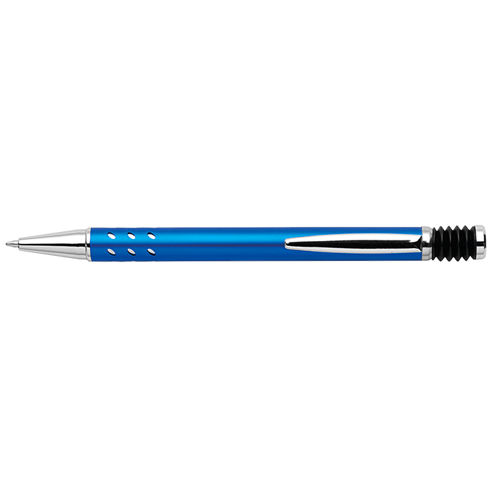 Aluminium Cut Out Design Ballpoint Pen Cobalt / STD / Last Buy - Writing Instruments