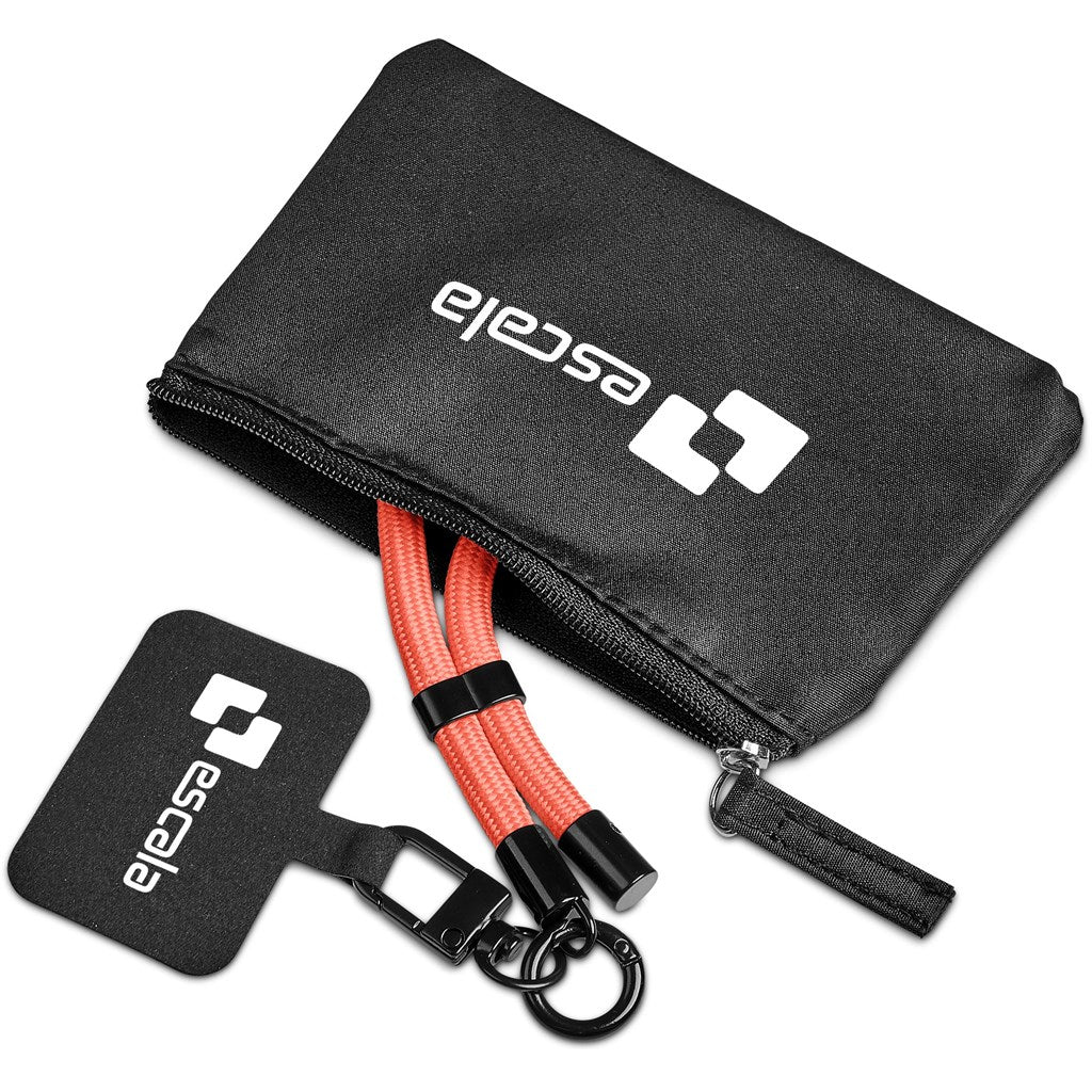 Atlier Wrist Phone Strap in Pouch CORAL - Lanyards,Lanyards