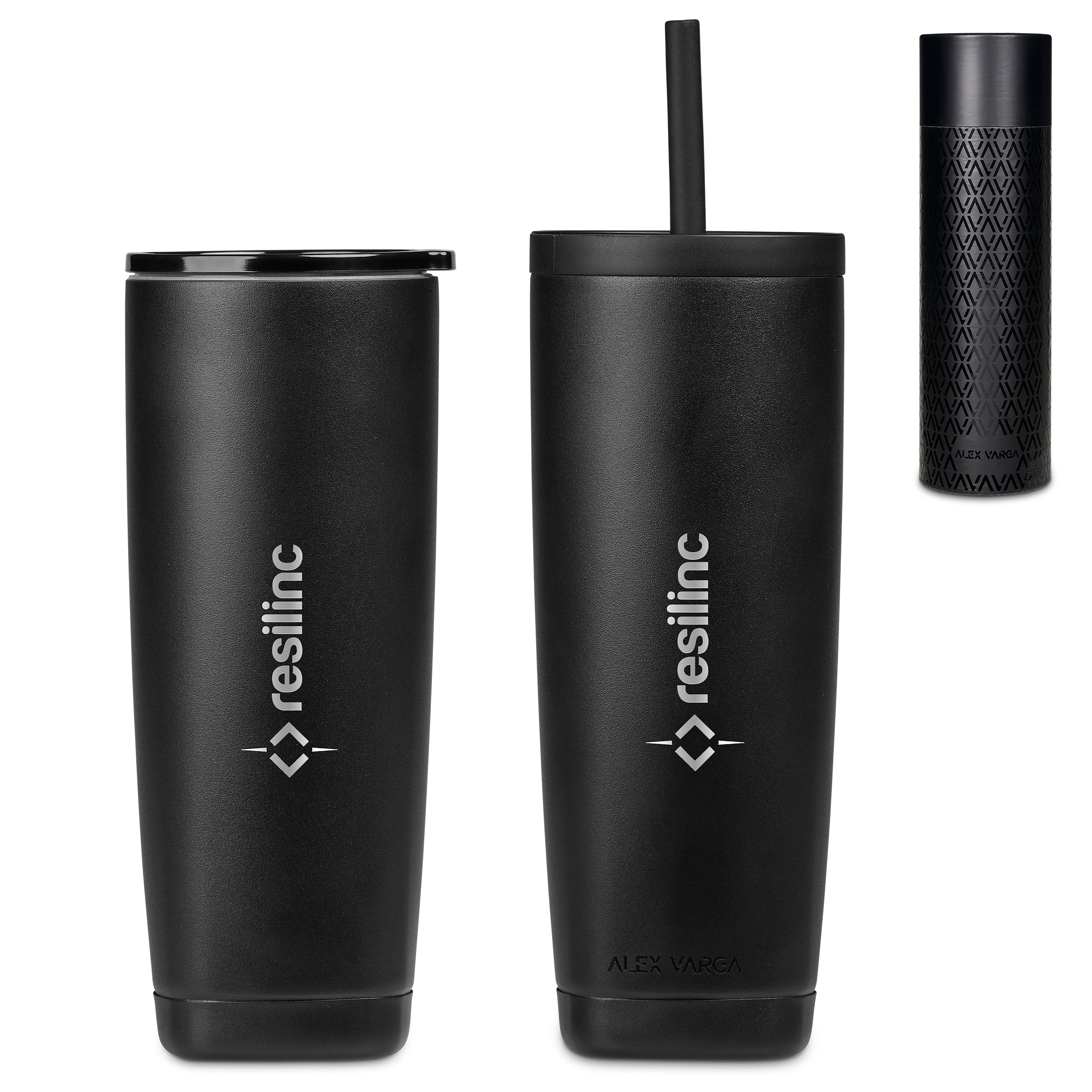 Aurelian 2-in-1 Stainless Steel Vacuum Tumbler - 530ml Black / BL