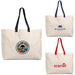 Barbados Large Cotton Beach Bag