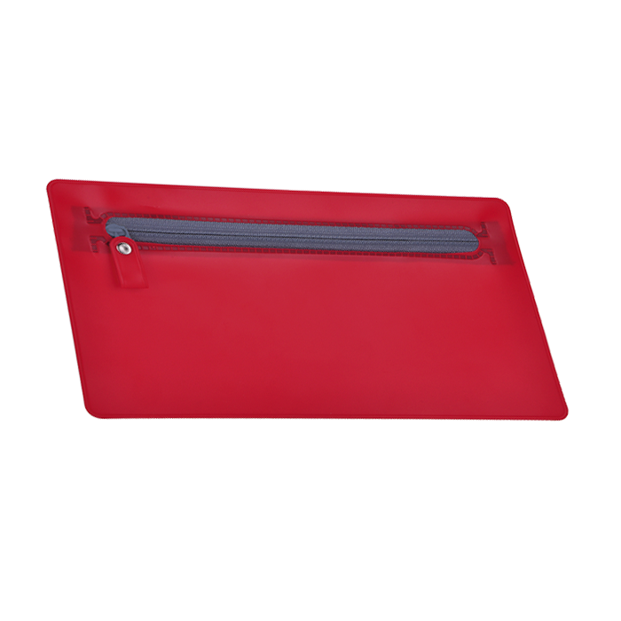 BB0206 PVC Pencil Case Red / STD / Last Buy - Writing Instruments
