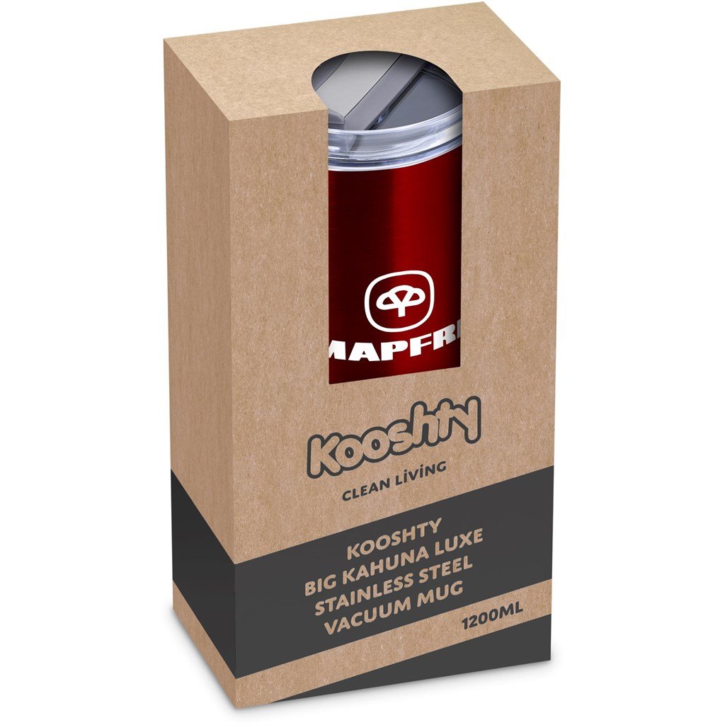 Big Kahuna Luxe Stainless Steel Vacuum Mug - 1.2 Litre - Travel Mugs and Tumblers,Drinkware Ideas,Ideas for Summer,Drinkware