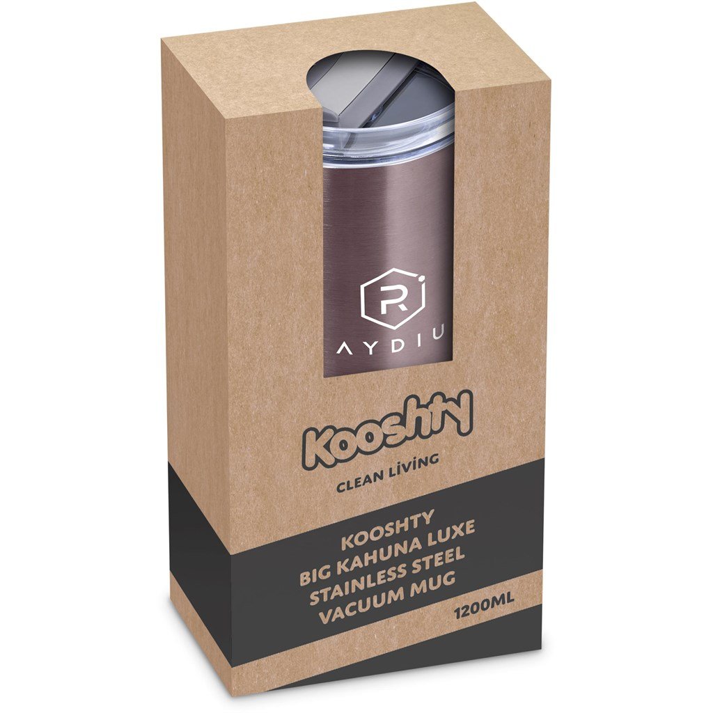 Big Kahuna Luxe Stainless Steel Vacuum Mug - 1.2 Litre - Travel Mugs and Tumblers,Drinkware Ideas,Ideas for Summer,Drinkware