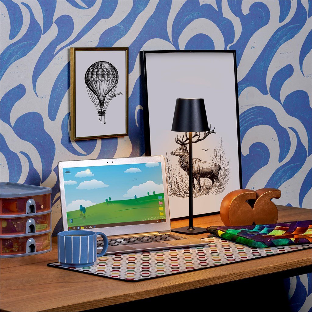 Birmingham LED Touch Lamp BLACK - Desktop Mobile Accessories,Ideas for Loadshedding,Tech Accessories