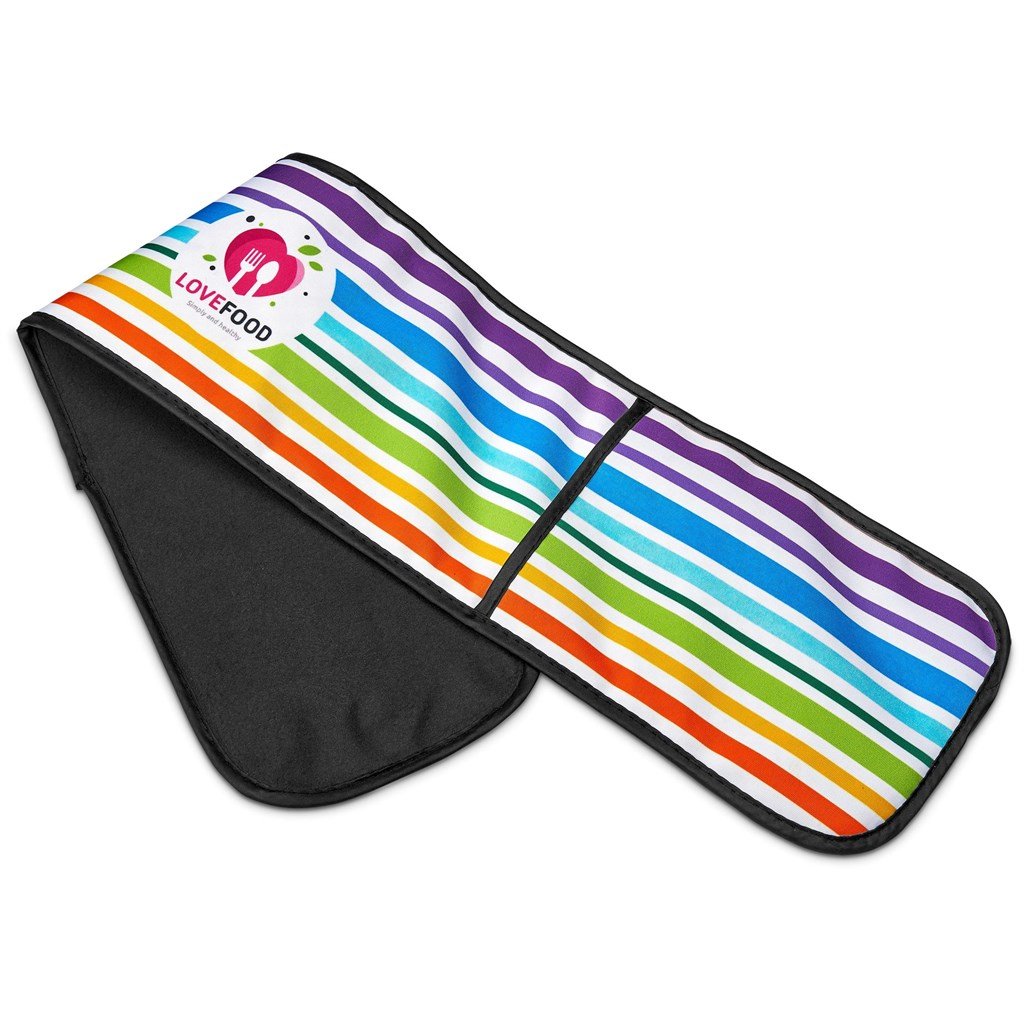 Custom Bostock Oven Mitt BLACK - Home and Living,Custom Living
