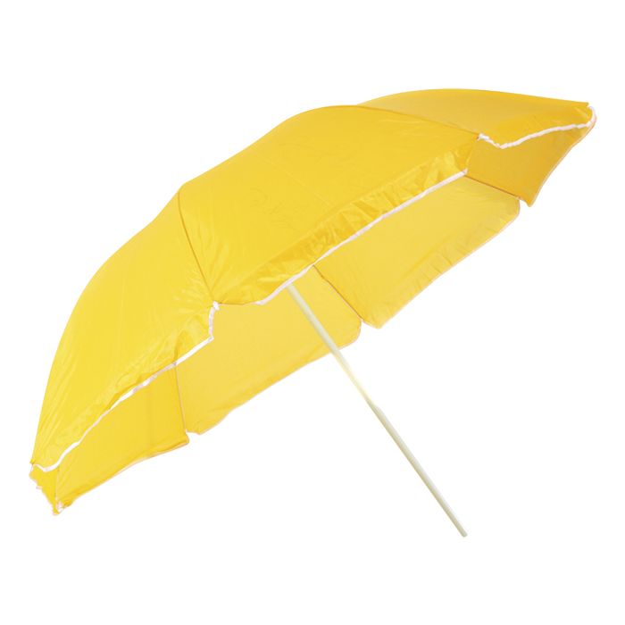 BR0022 - Beach Umbrella Yellow / STD / Regular - Umbrellas