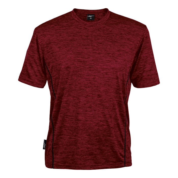 BRT Balance T-Shirt Mens Red Melange / XS / Last Buy - Off Field Apparel