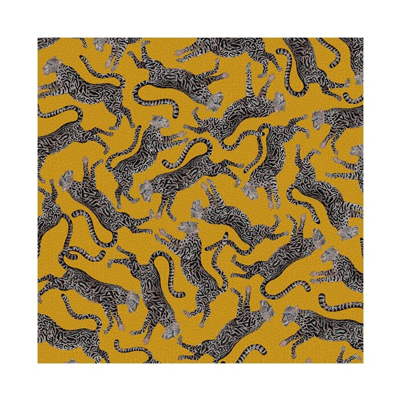 Bulawayo Bag In Collaboration With Ardmore-Duffel Bags-Cheetah Kings Gold