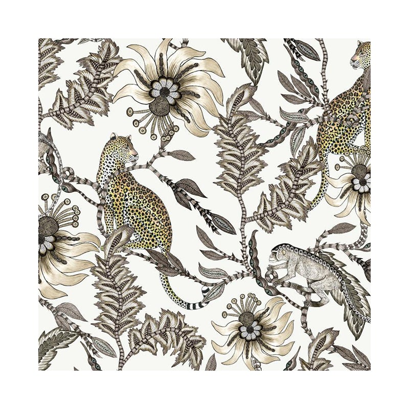 Bulawayo Bag In Collaboration With Ardmore-Duffel Bags-Monkey Bean Stone