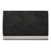 Business Card Case with Velvet Inner Lining Black / STD / Last Buy - Office Accessories