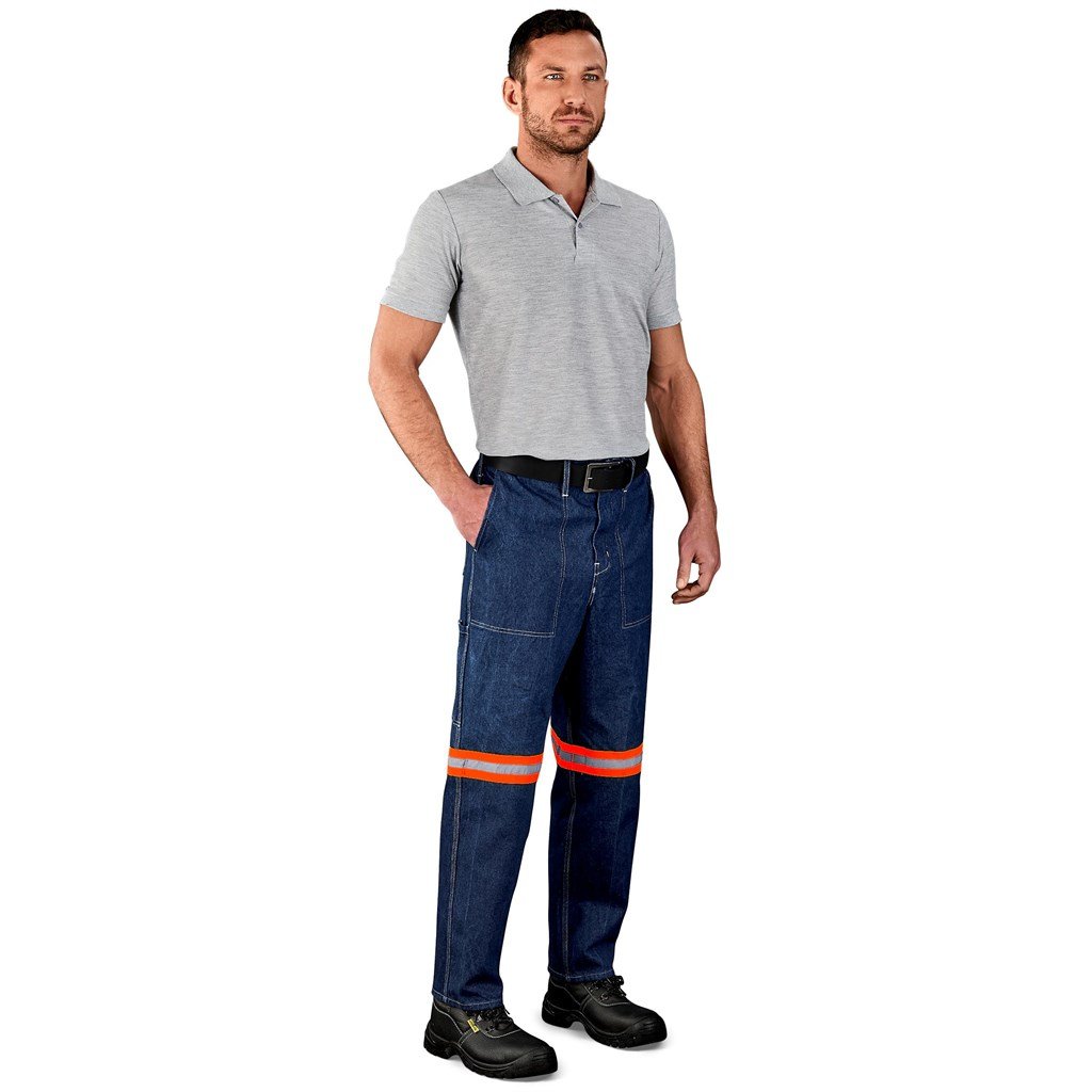 Cast Premium 100% Cotton Denim Pants - OT - L