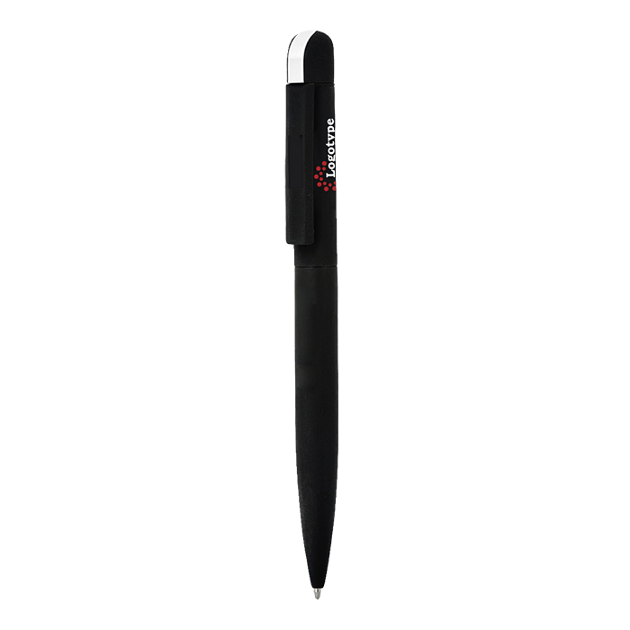 Chili Folk Twist Action Metal Ballpoint Pen Black / STD / Last Buy - Writing Instruments