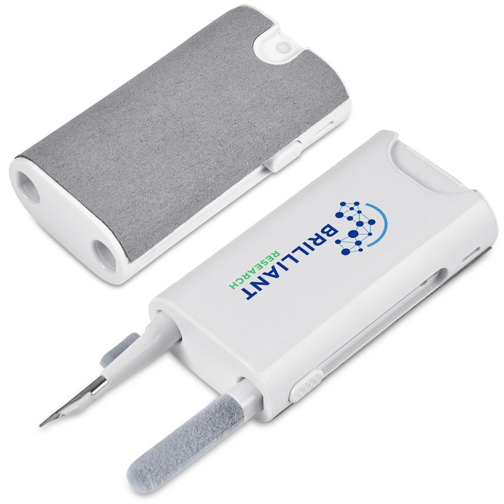 Cleanacent Tech Cleaning Set SOLID WHITE - Promotional Giveaways,Promotional Giveaways