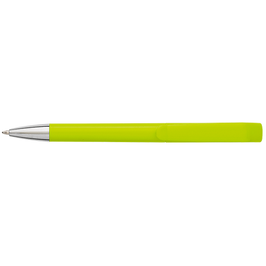 Coloured Barrel Geometric Swan Shaped Ballpoint Pen Pale Green / STD / Last Buy - Writing Instruments