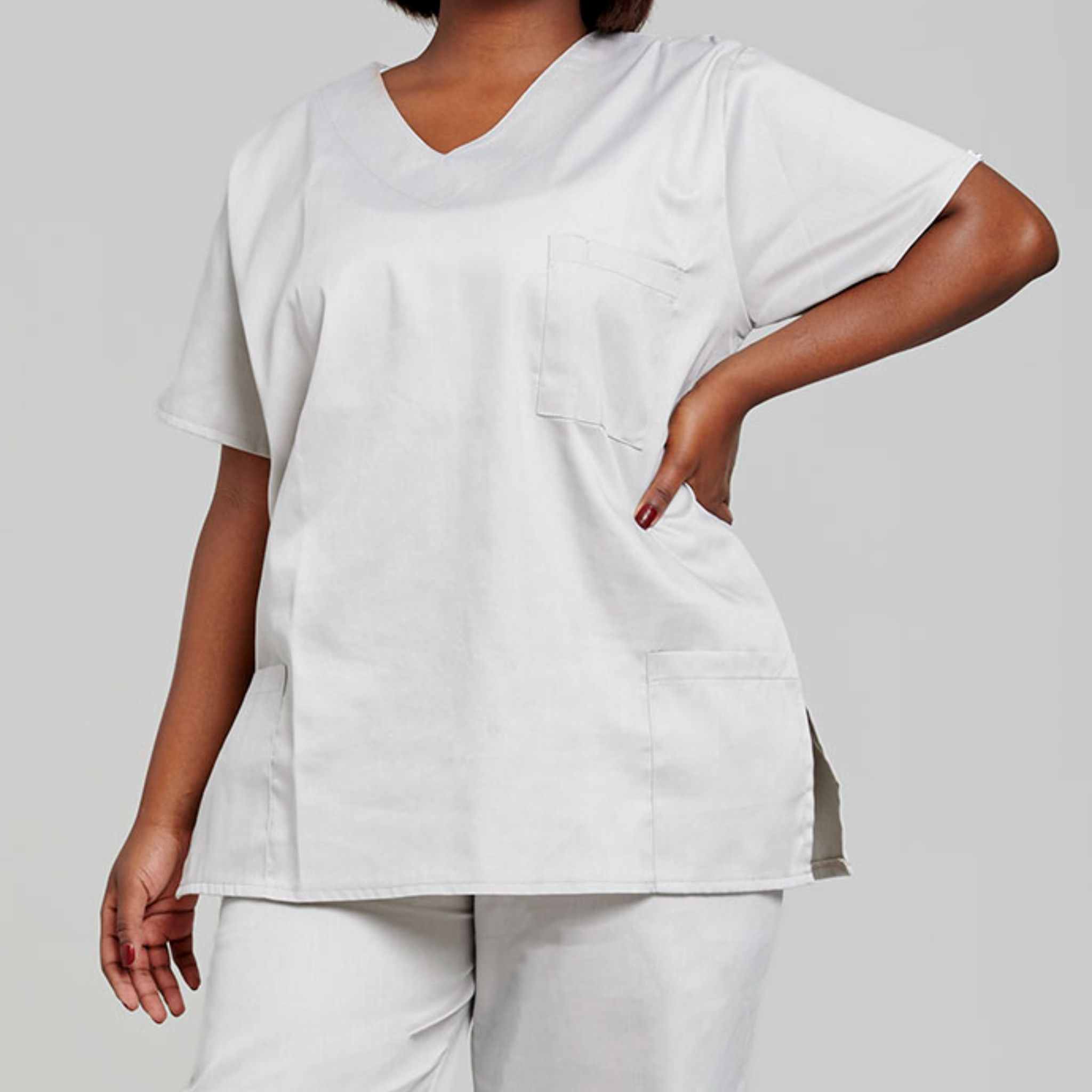 Core Professional Scrub Set-Scrubs-Beige