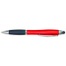 Curved Design Logo Light Up Ballpoint Pen Red / STD / Last Buy - Writing Instruments